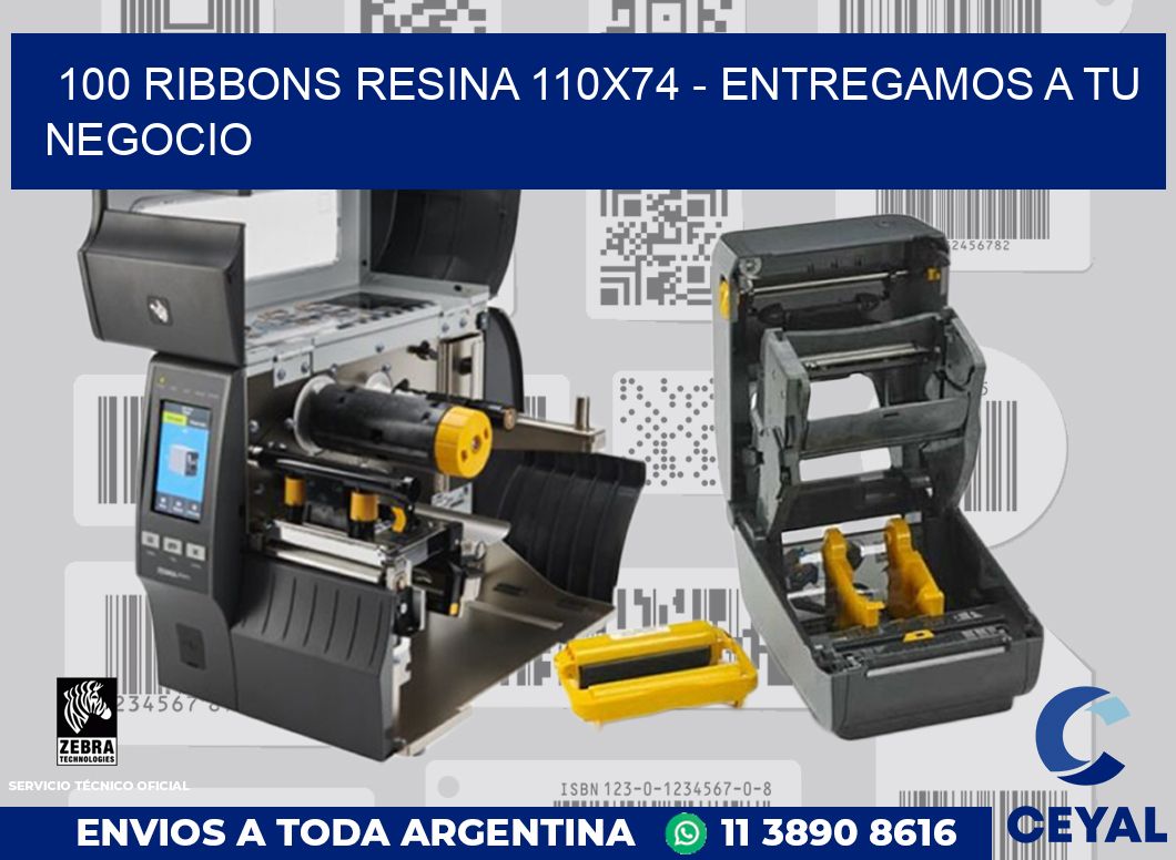 100 Ribbons resina 110x74 - entregamos a tu negocio