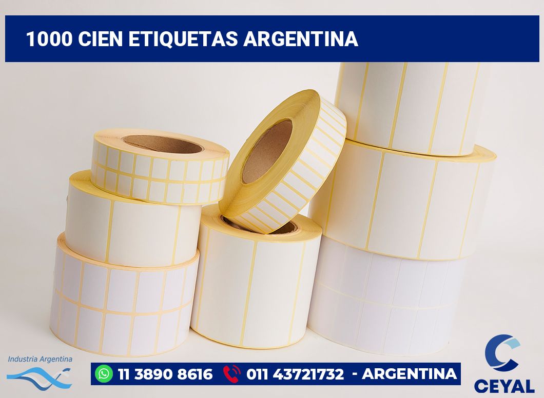 1000 Cien etiquetas argentina