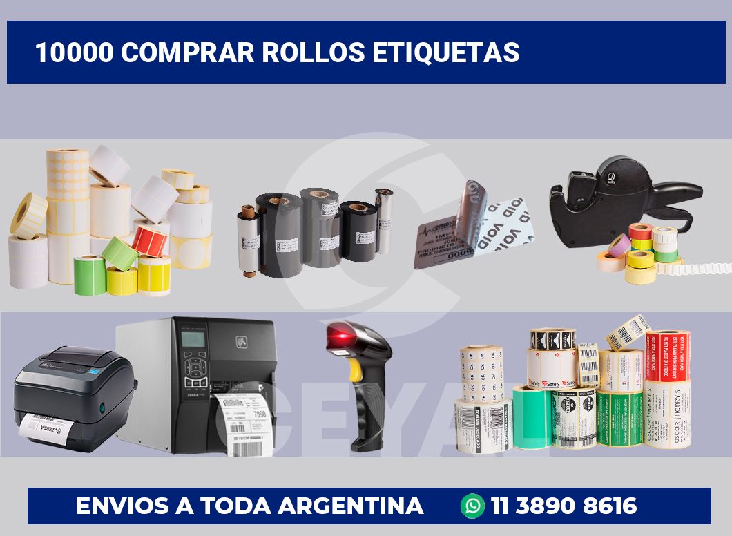 10000 Comprar rollos etiquetas