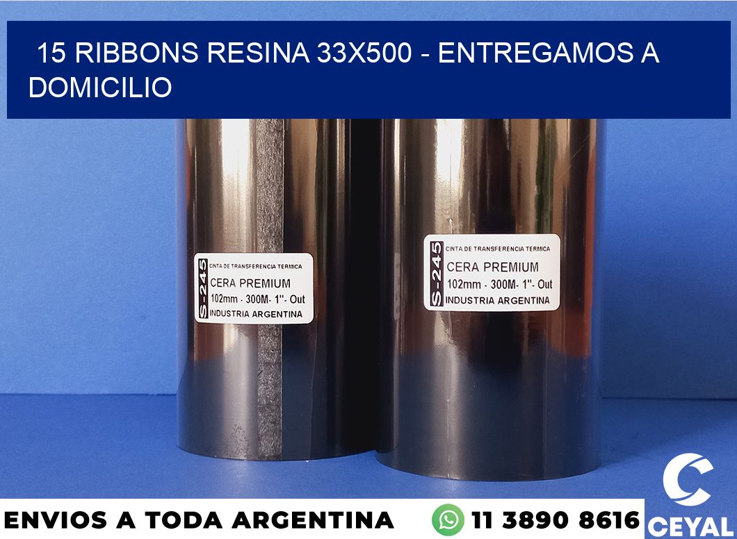 15 Ribbons resina 33×500 – entregamos a domicilio