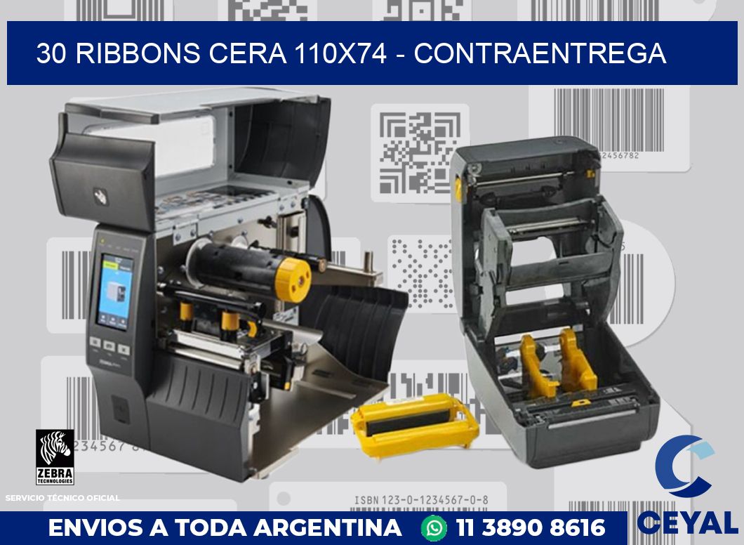 30 Ribbons cera 110x74 - contraentrega