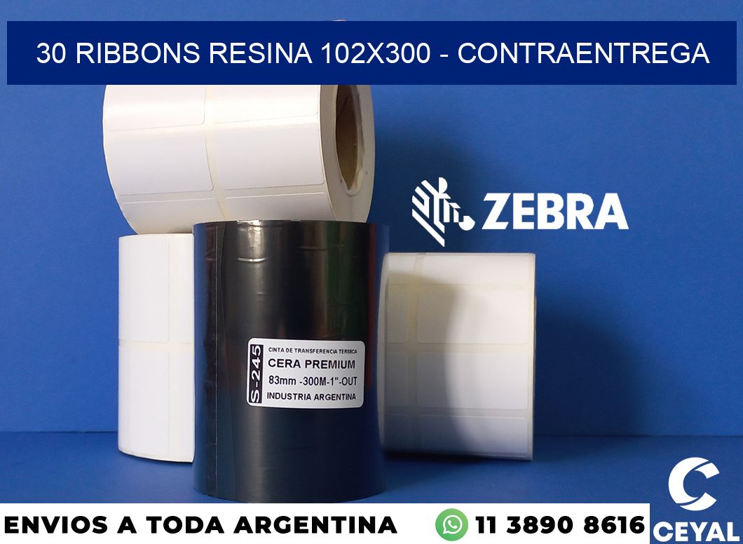 30 Ribbons resina 102x300 - contraentrega
