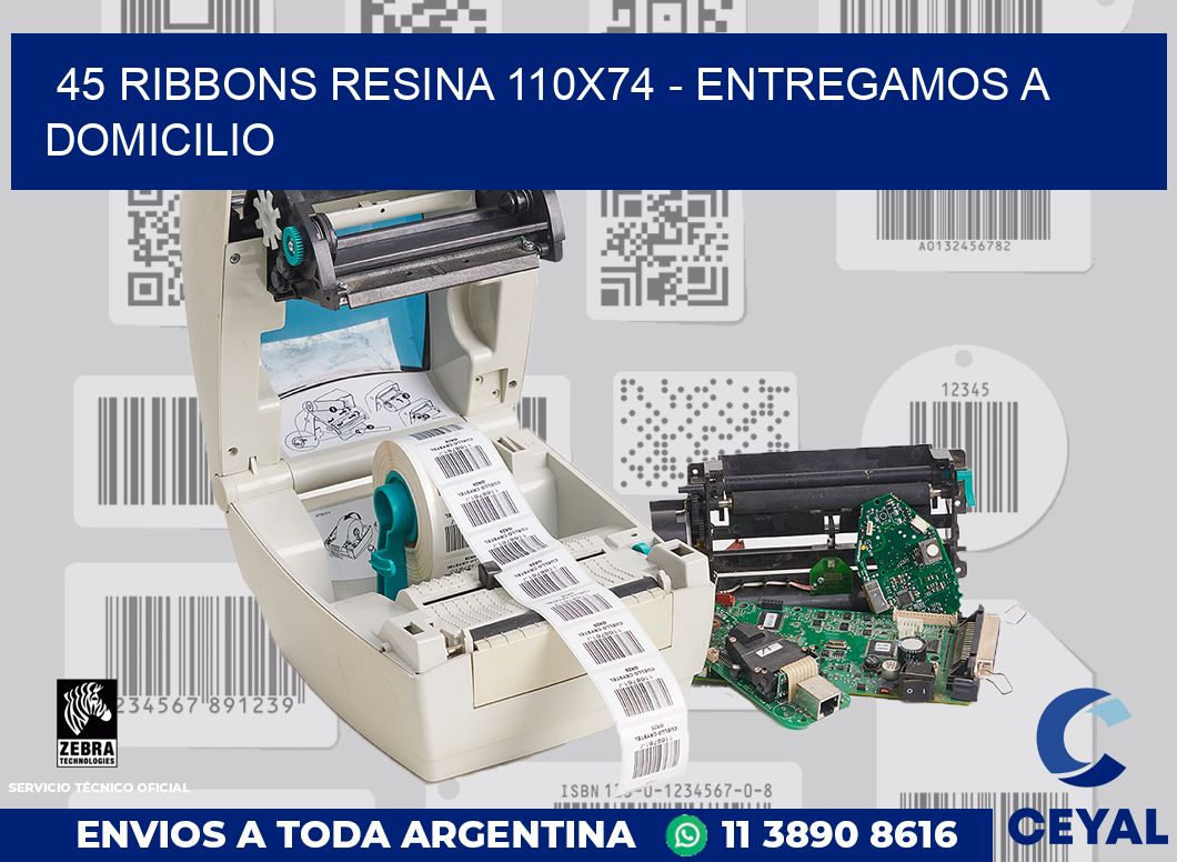45 Ribbons resina 110x74 - entregamos a domicilio