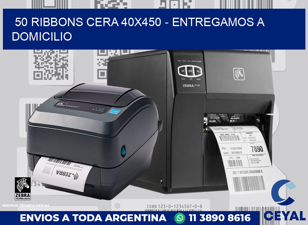 50 Ribbons cera 40x450 - entregamos a domicilio