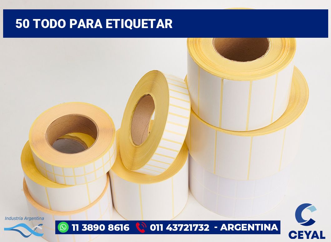 50 Todo para etiquetar