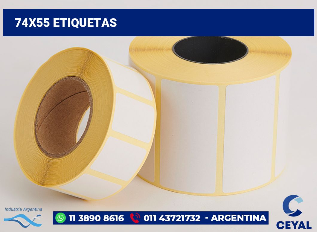 74x55 Etiquetas