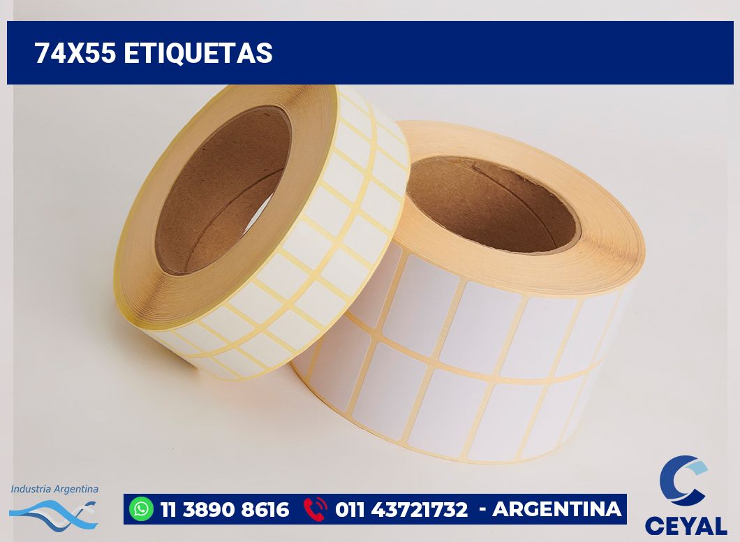 74x55 Etiquetas
