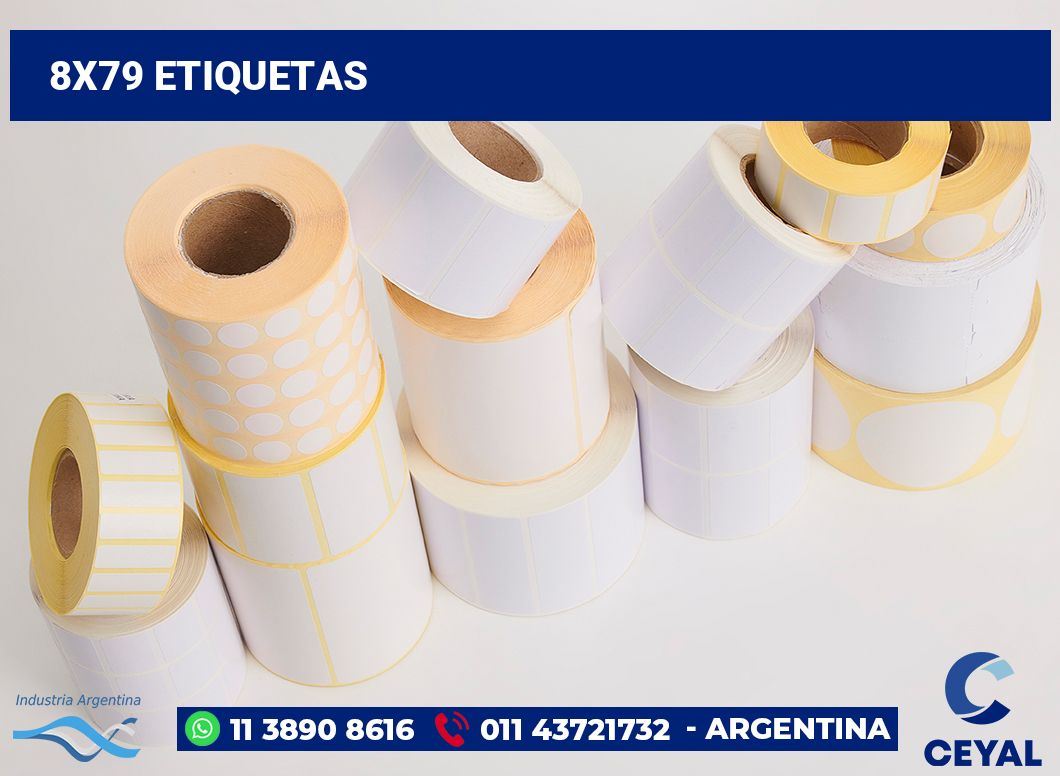 8x79 Etiquetas