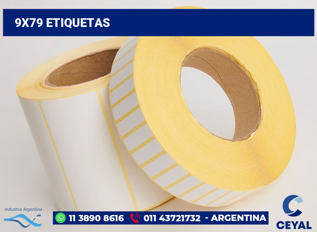 9x79 Etiquetas