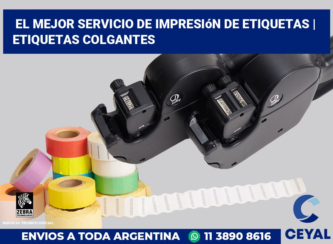 El mejor servicio de impresión de etiquetas | etiquetas colgantes