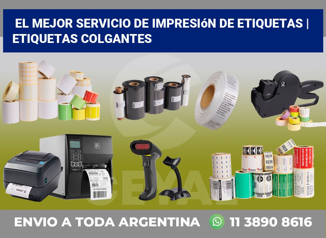 El mejor servicio de impresión de etiquetas | etiquetas colgantes