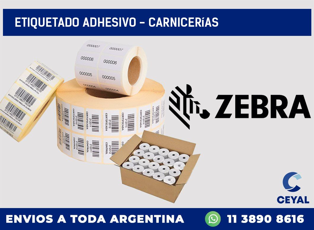 Etiquetado adhesivo – Carnicerías