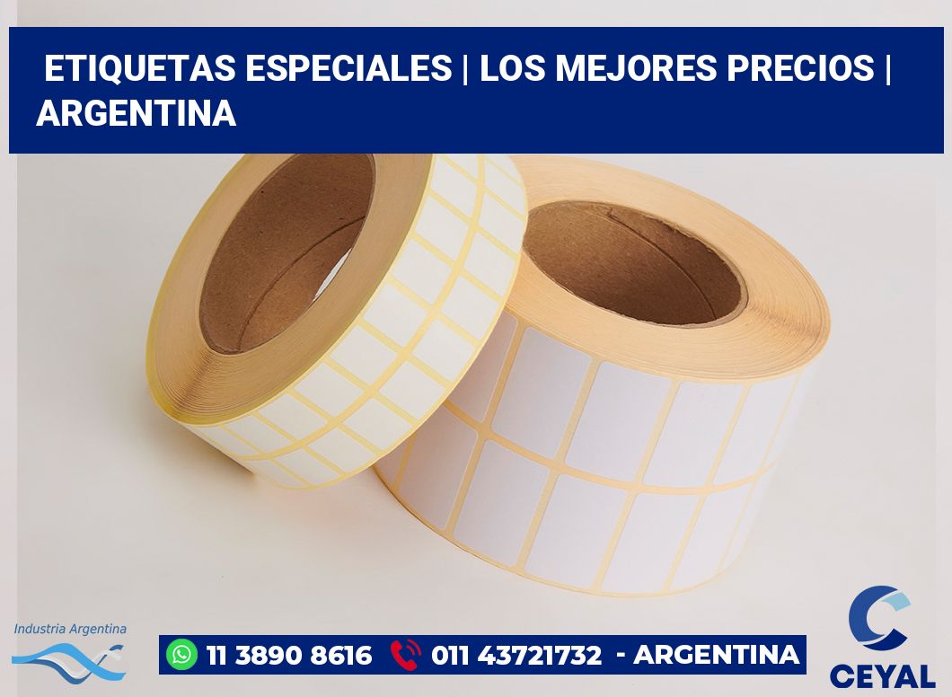Etiquetas especiales | Los mejores precios | Argentina