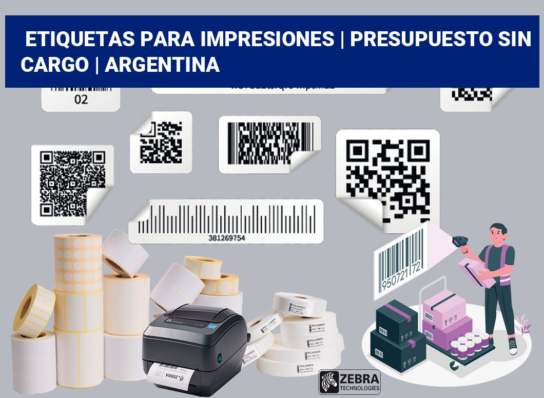 Etiquetas para impresiones | Presupuesto sin cargo | Argentina