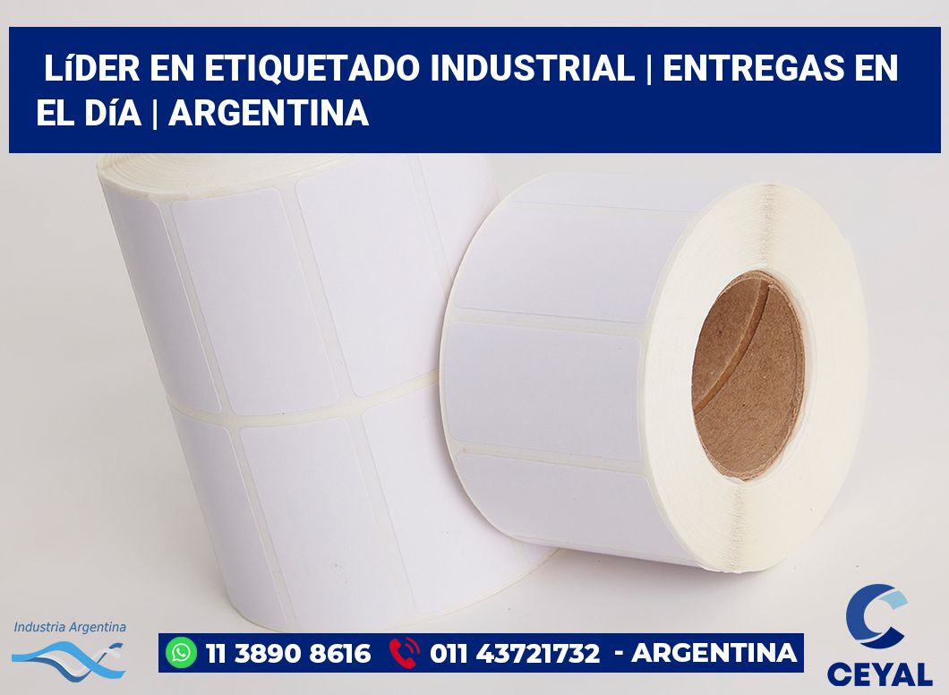 Líder en etiquetado industrial | Entregas en el día | Argentina