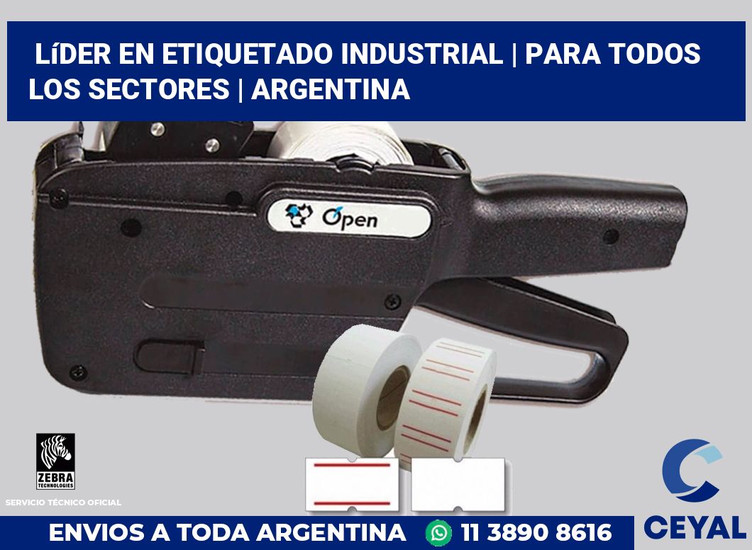 Líder en etiquetado industrial | Para todos los sectores | Argentina