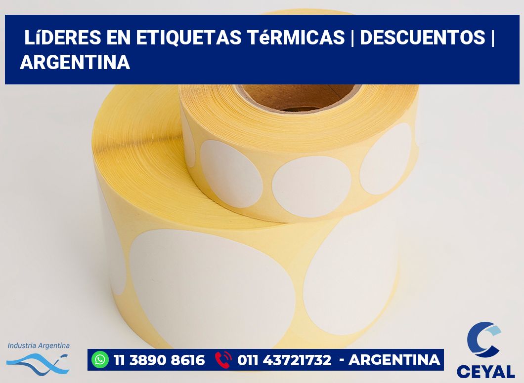Líderes en etiquetas térmicas | Descuentos | Argentina
