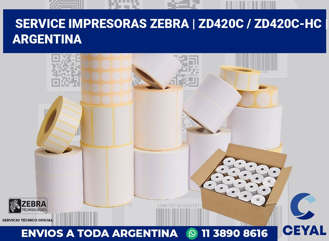 Service impresoras Zebra | ZD420c / ZD420c‑HC | Argentina