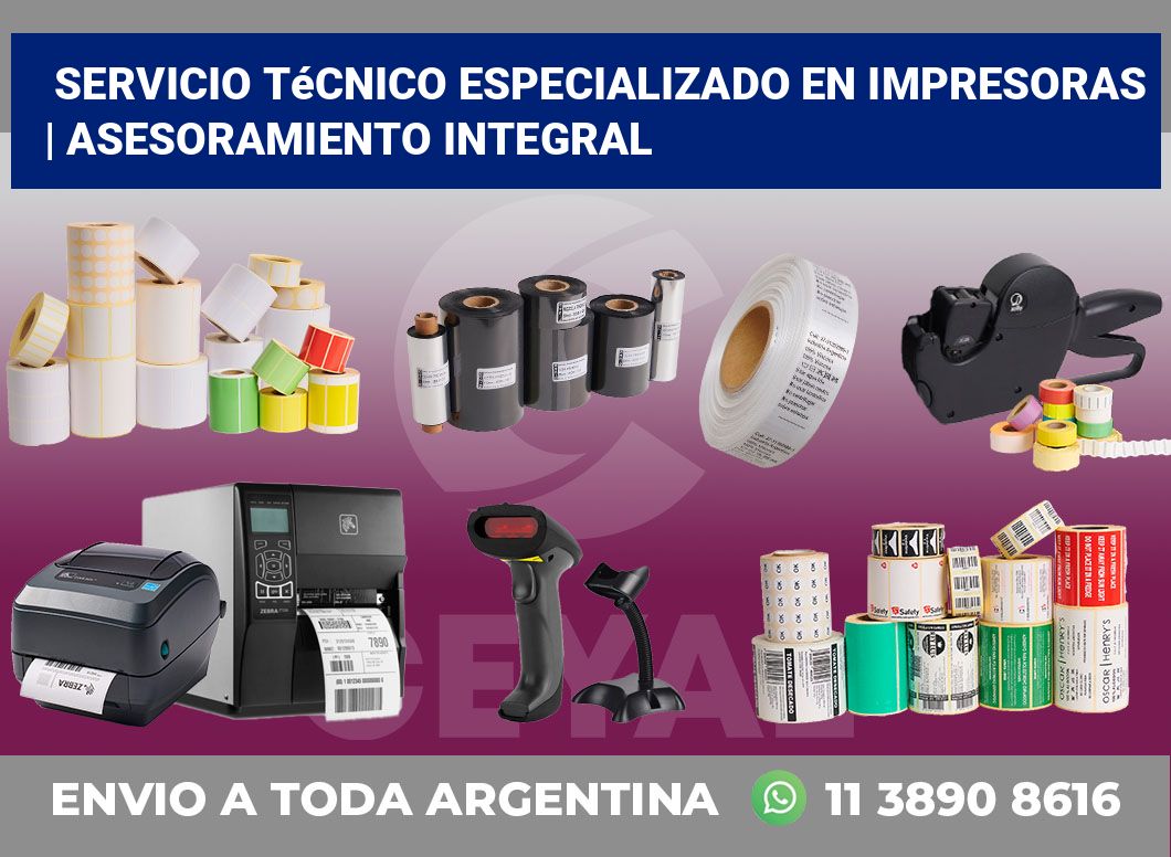 Servicio técnico especializado en impresoras | Asesoramiento integral