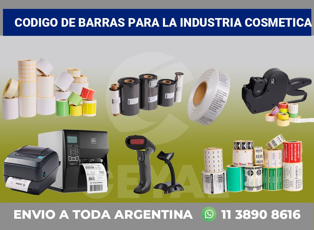 codigo de barras para la industria cosmetica