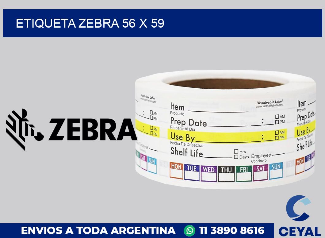 etiqueta zebra 56 x 59