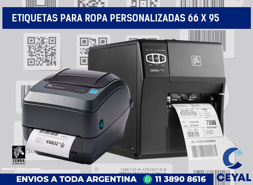 etiquetas para ropa personalizadas 66 x 95