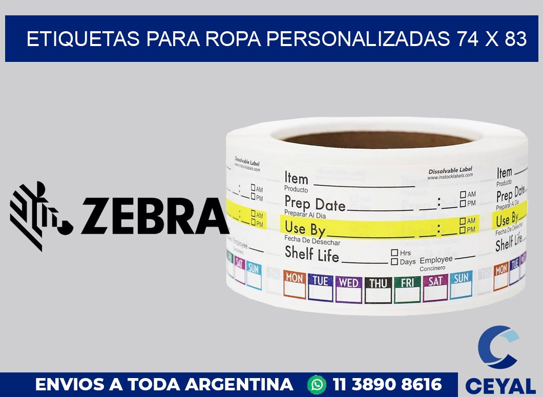 etiquetas para ropa personalizadas 74 x 83