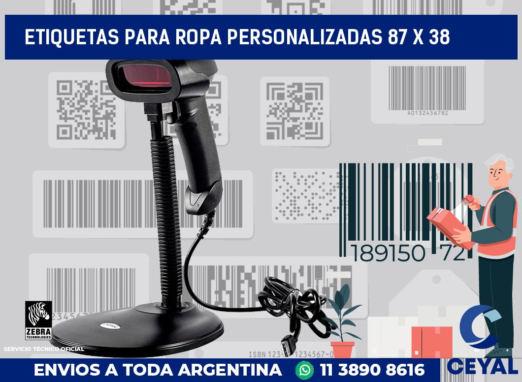 etiquetas para ropa personalizadas 87 x 38
