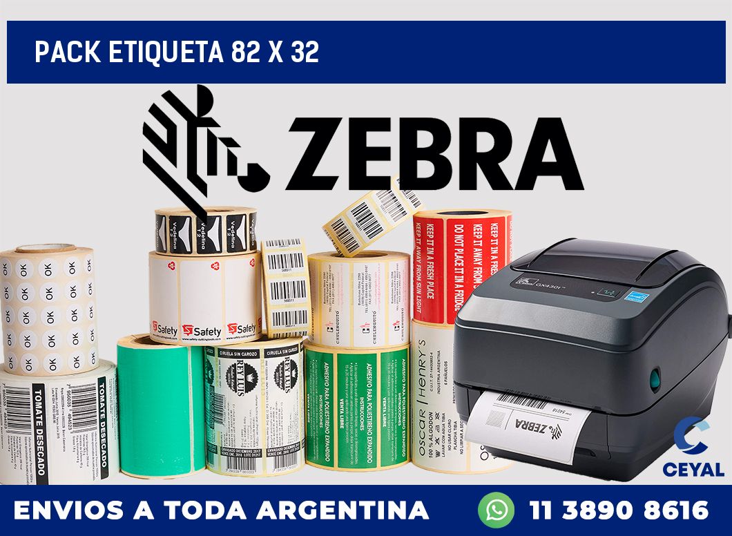 pack etiqueta 82 x 32