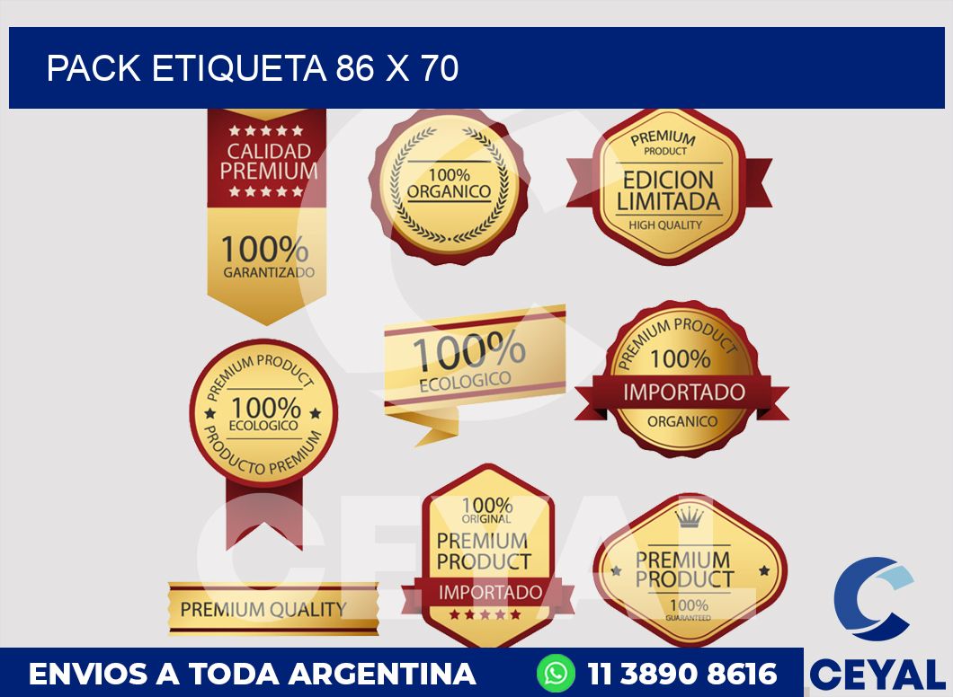 pack etiqueta 86 x 70
