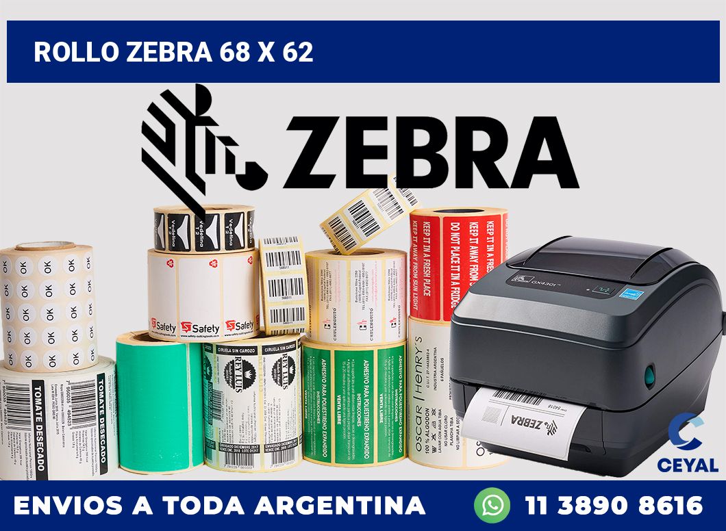 rollo zebra 68 x 62