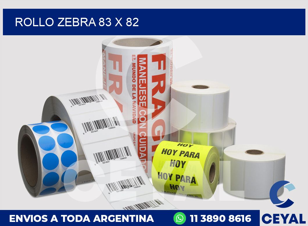 rollo zebra 83 x 82