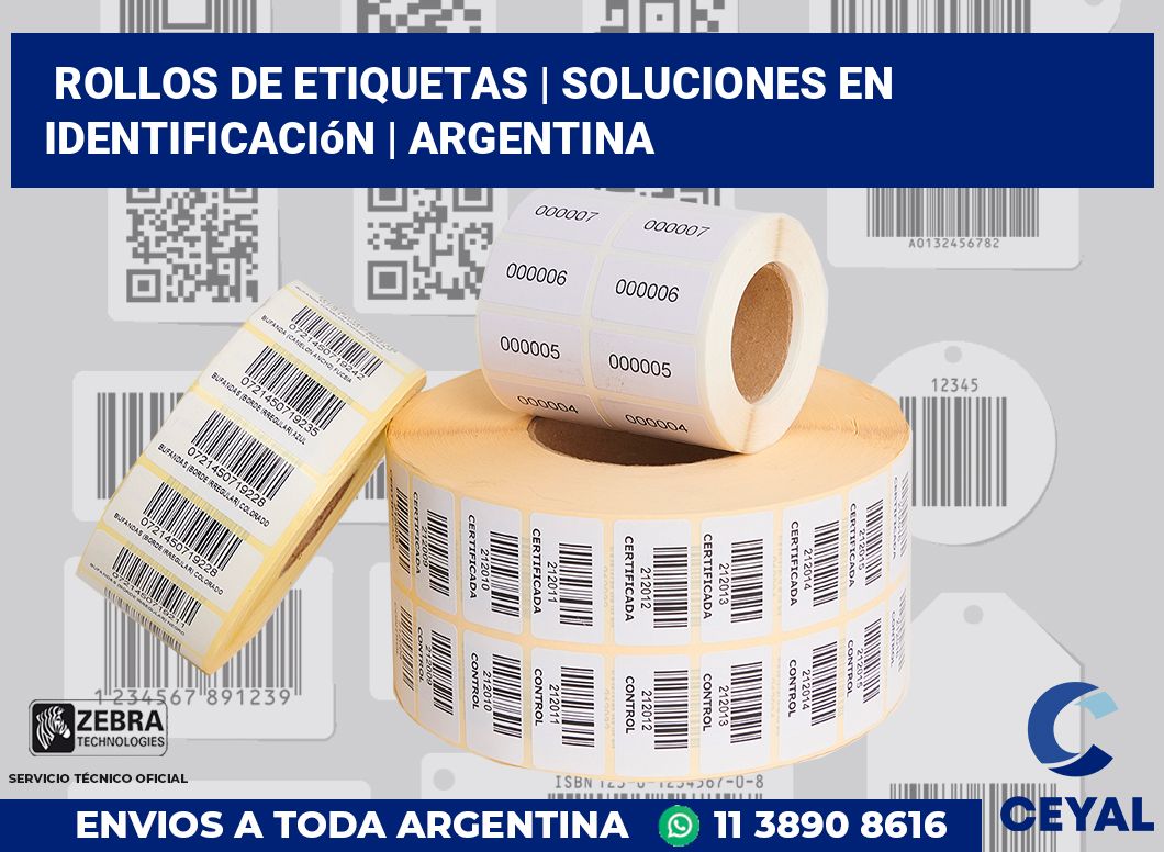 rollos de etiquetas | Soluciones en identificación | Argentina