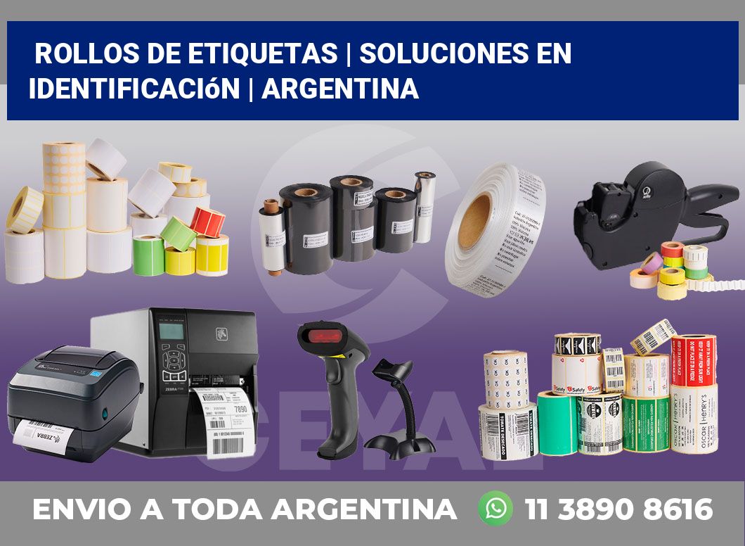 rollos de etiquetas | Soluciones en identificación | Argentina
