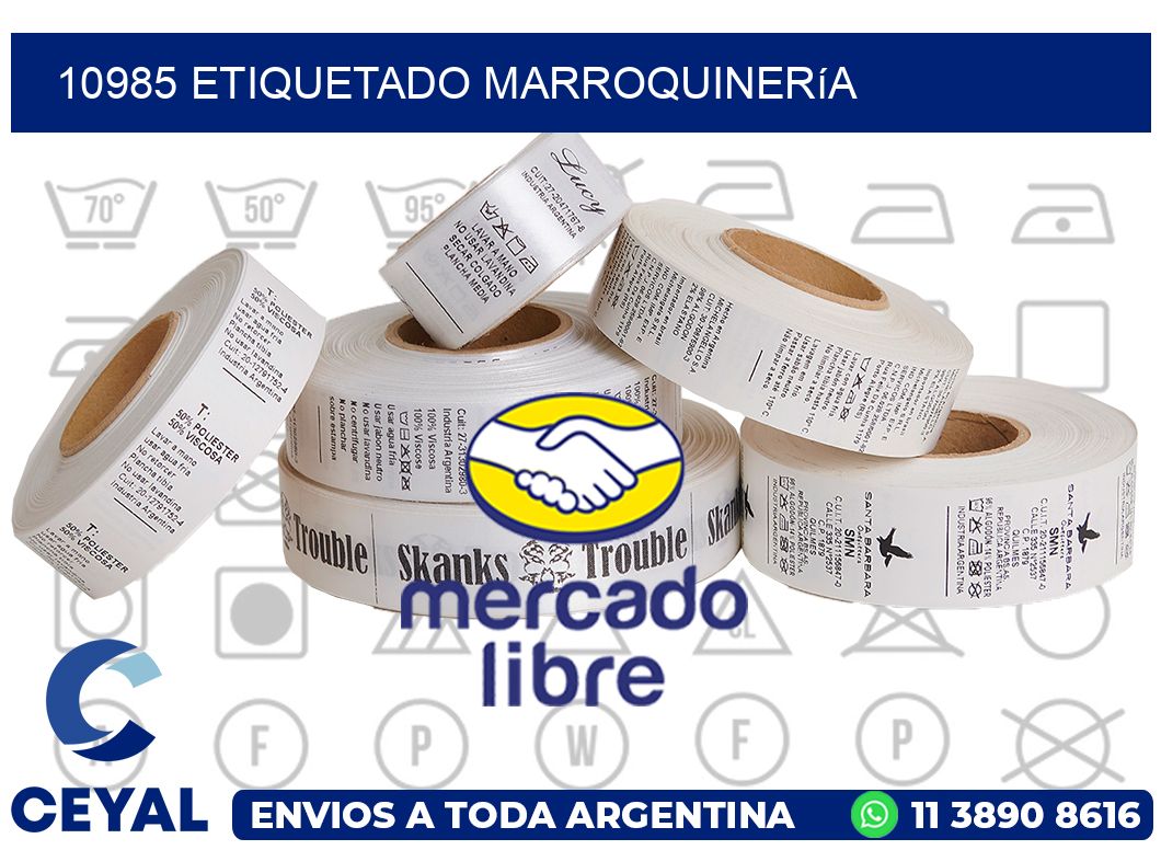 10985 Etiquetado marroquinería