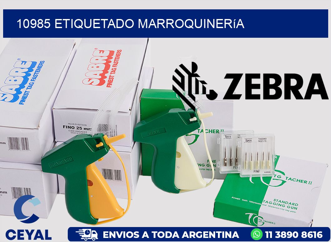 10985 Etiquetado marroquinería