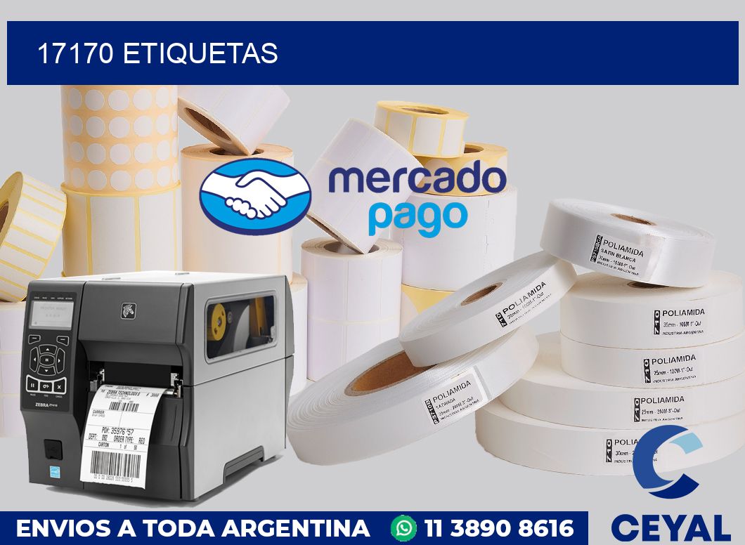 17170 etiquetas