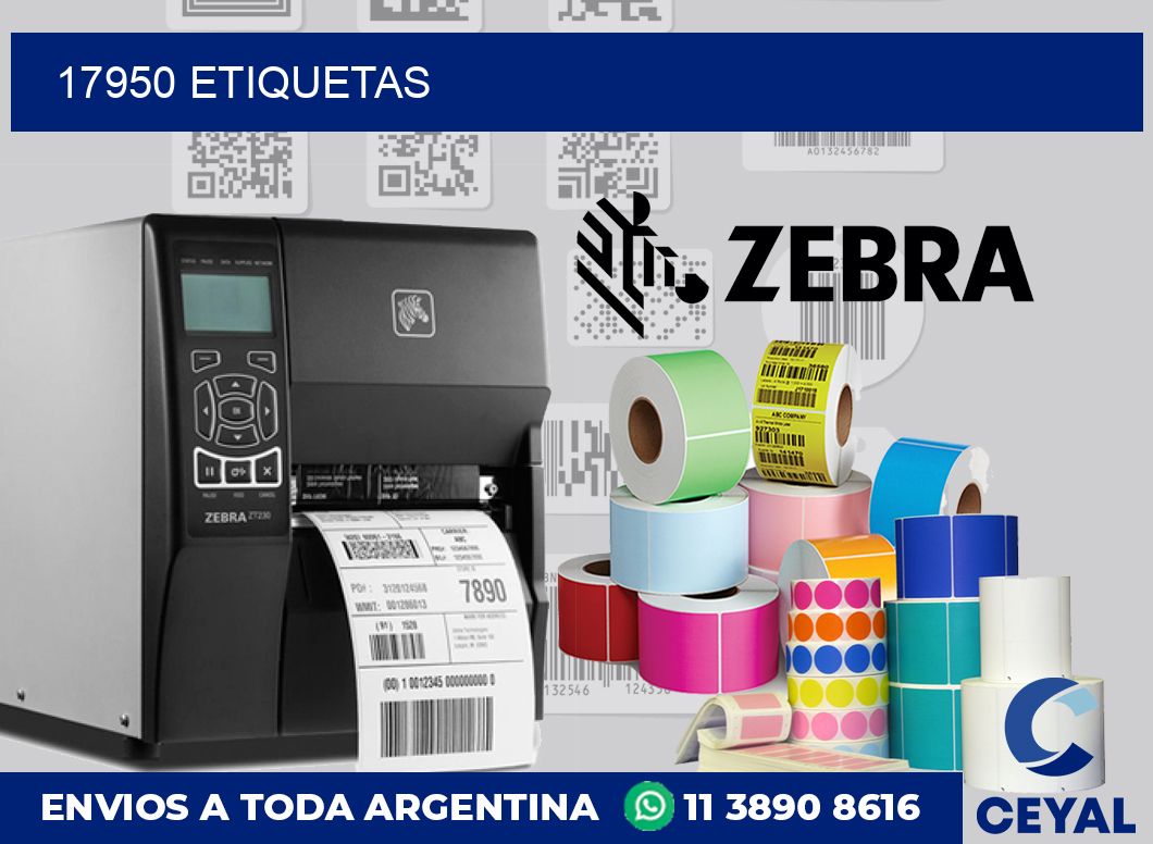 17950 etiquetas