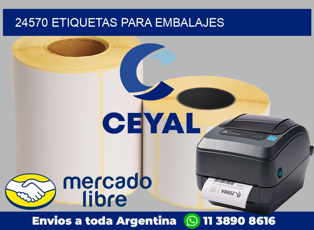 24570 etiquetas para embalajes