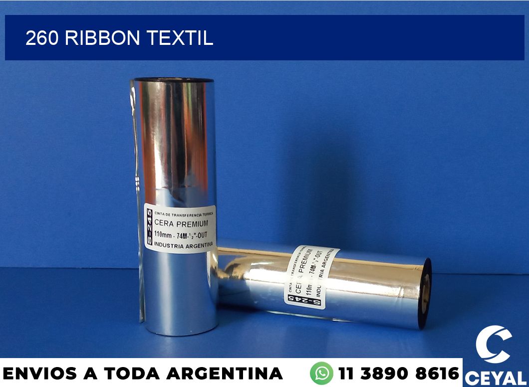 260 ribbon textil