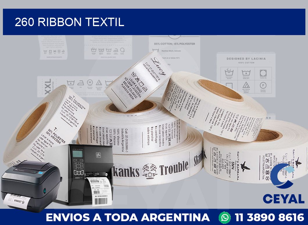 260 ribbon textil