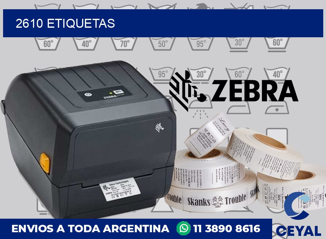2610 etiquetas