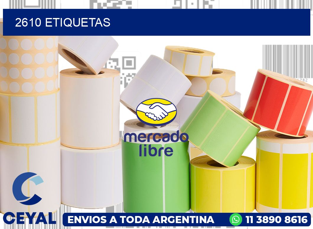 2610 etiquetas