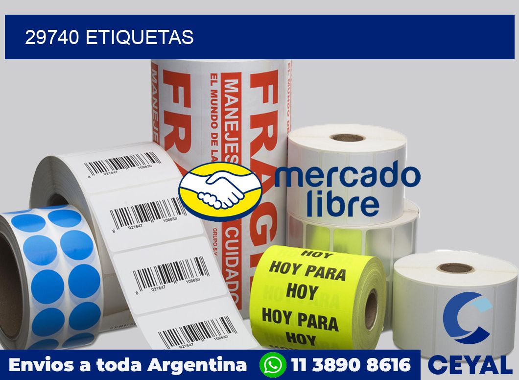 29740 etiquetas