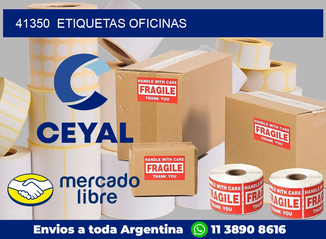 41350  Etiquetas oficinas