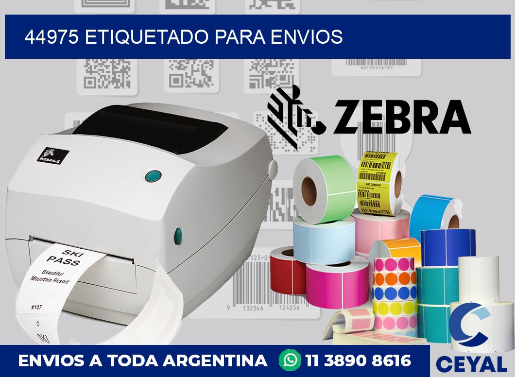 44975 etiquetado para envios