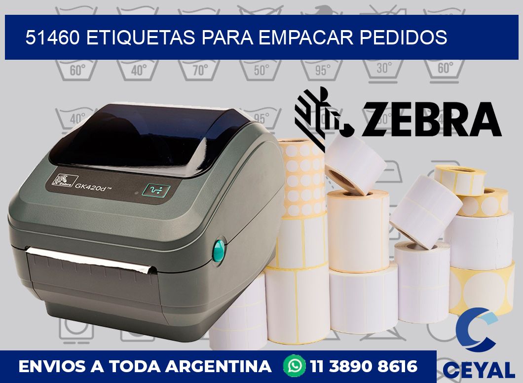 51460 etiquetas para empacar pedidos