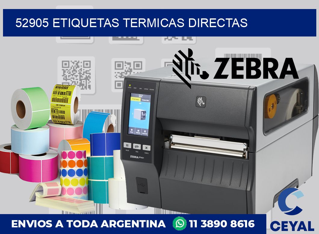 52905 Etiquetas termicas directas