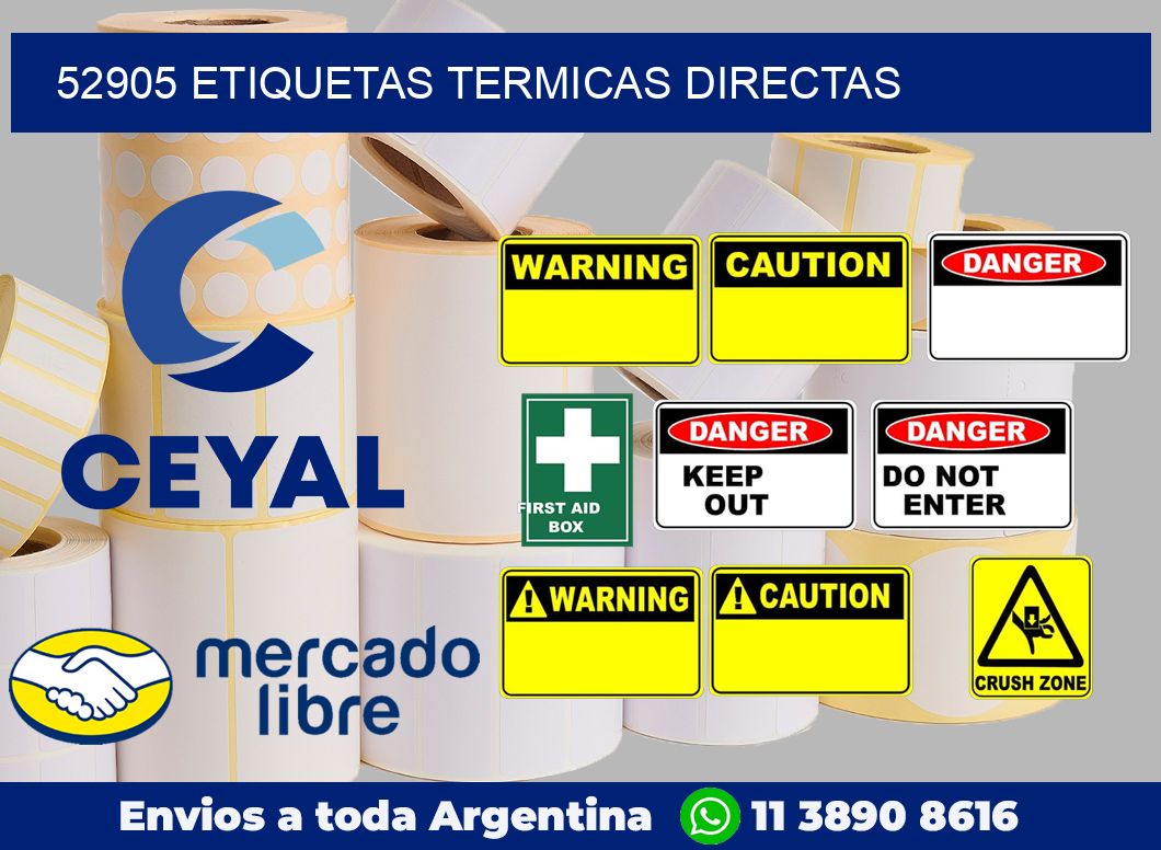 52905 Etiquetas termicas directas