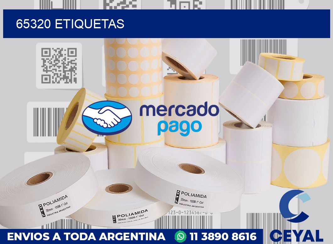 65320 etiquetas
